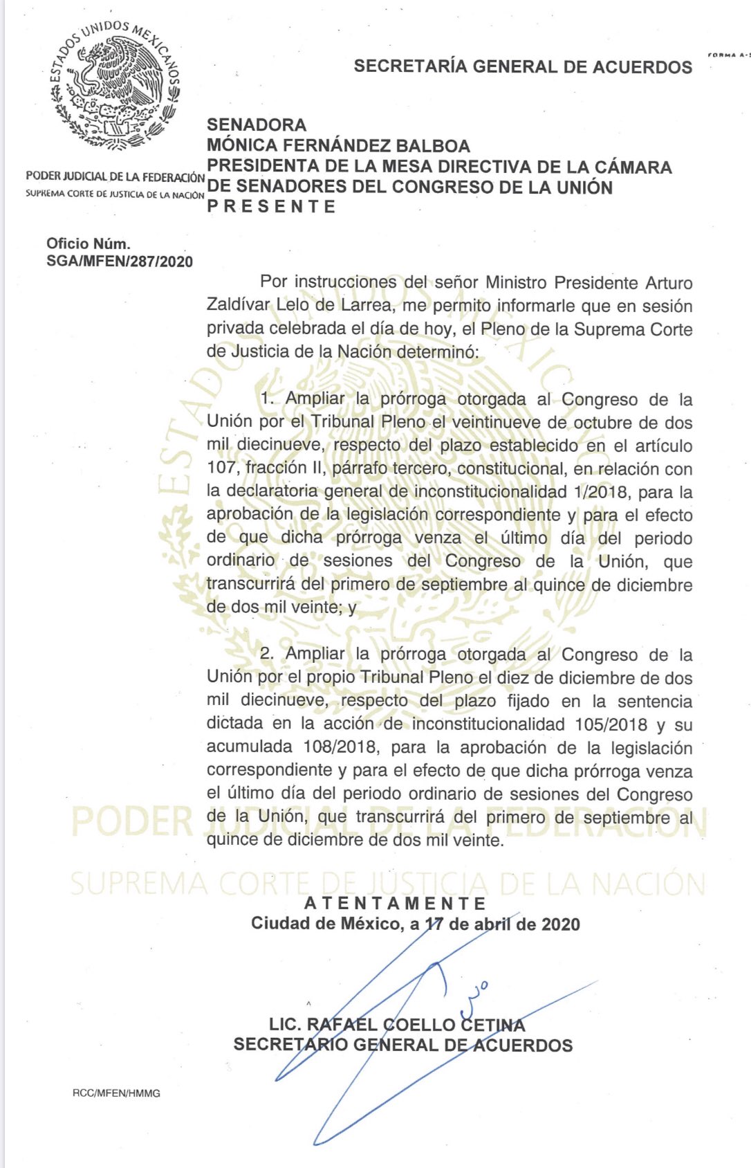 , New deadline set for Mexico&#8217;s legalization of hemp, marijuana