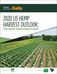 hemp harvest report, 2020 Hemp Harvest Outlook: Production acreage decreases for first year since 2014 hemp pilot reestablished crop