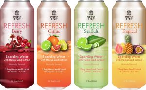 , Verde Leaf ™ Introduces REFRESH™ a CBD Sparkling Water