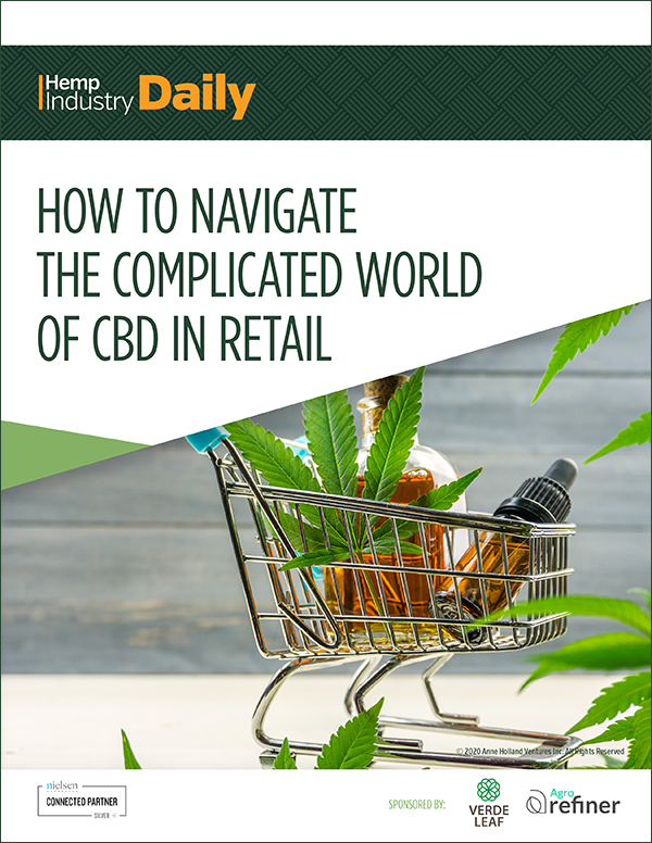 Exclusive CBD demand could drive 2020 sales of 2 billion, with