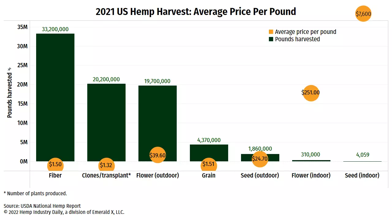 Behind the numbers What USDA's 1st hemp survey shows about the industry